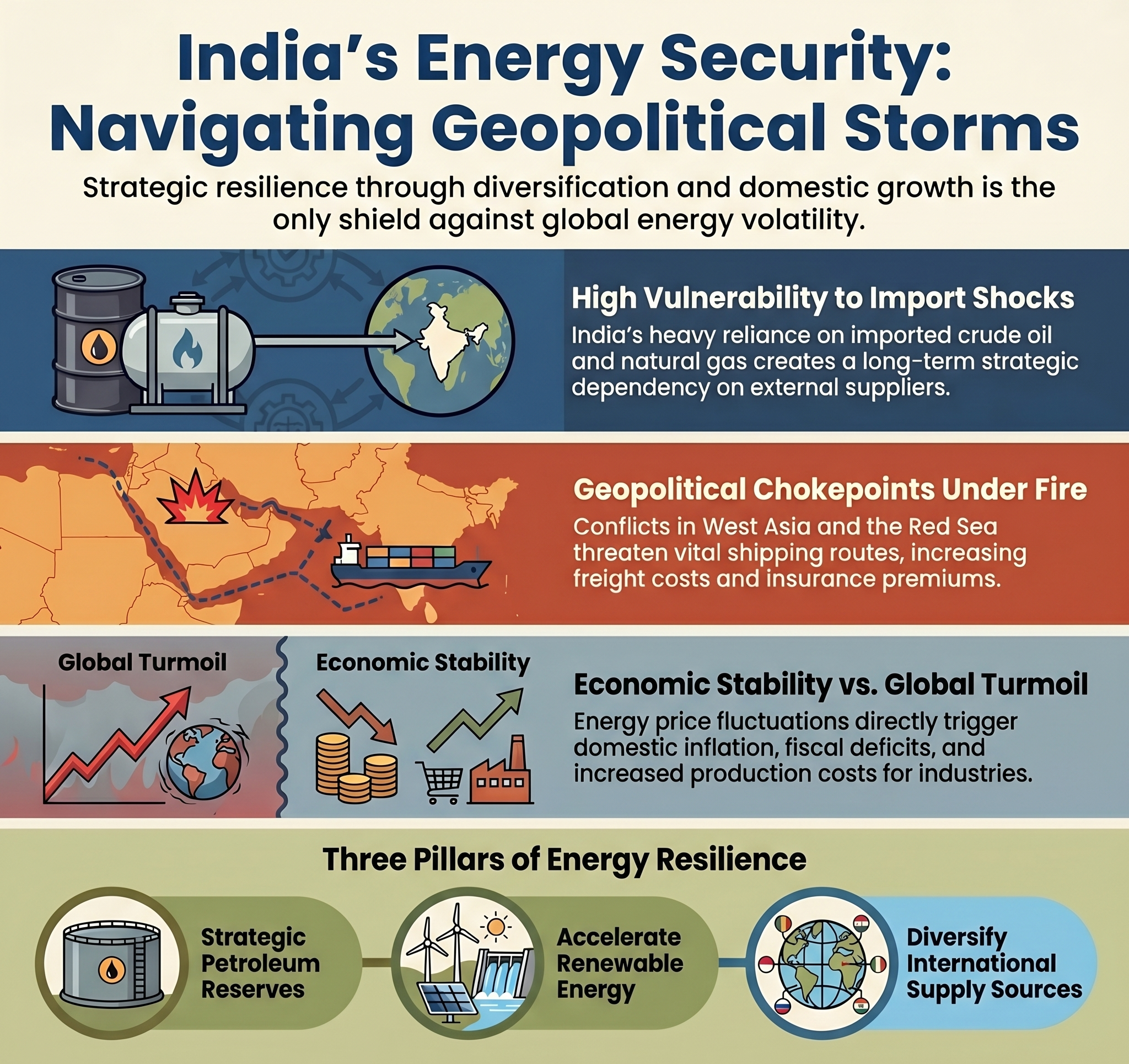 India&rsquo;s Energy Security Amid Conflicts